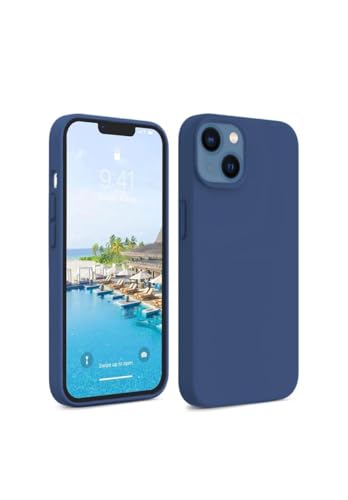 Image of 13 ARK Blue Case Soft Touch Back Cover Slim Fit Protective Mobile Cover Raised Camera Edge Anti Fingerprint Finish Lightweight Design