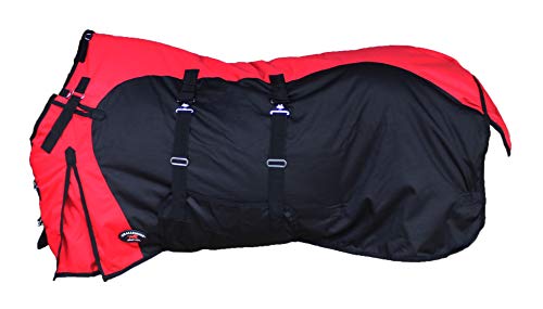 1200D Turnout Lightweight Bellyband Rain Horse Win...