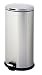 HomeZone VA40914A 30L Stainless Steel Oval Step Trash Can