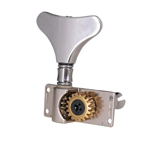 Accordeur de guitare et basse électrique : lot de 4 chevilles de réglage de basse couleur bronze