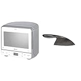 Bauknecht MW 39 WSL/Kombination Grill und Mikrowelle/Crisp Funktion/ 700 W/ 13 L Garraum & wpro CUT001 Kunststoffmesser für antihaftbeschichtete Pfannen und Töpfe