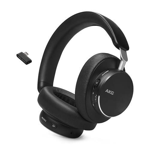 AKG N9 Hybrid - Wireless Over-Ear Noise Cancelling Headphones (Renewed)