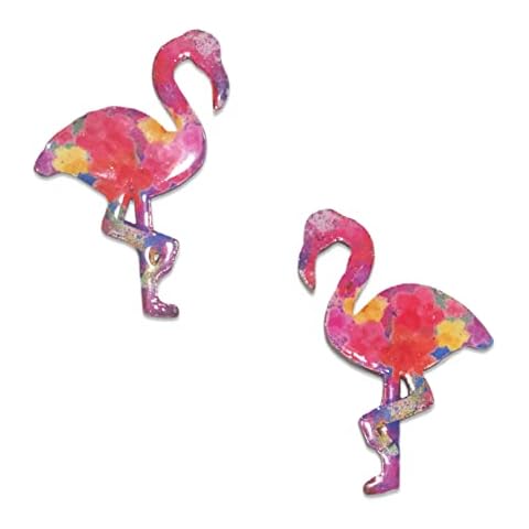 Sonoran Souvenirs Flamingo Screen Door Magnets – 2.5''W x 4''H, UV Resistant, Metal, Heavy Duty - Perfect for Window Screens, Door Screens, Home Decor, Indoor and Outdoor Use Cover