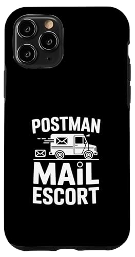 Mail Escort Funny Postman Truck �i�� �X�}�z�P�[�X iPhone 11 Pro �p