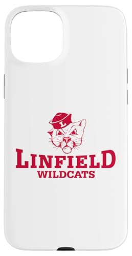 Linfield University Wildcats Mack Mascot Stacked �X�}�z�P�[�X iPhone 15 Plus �p