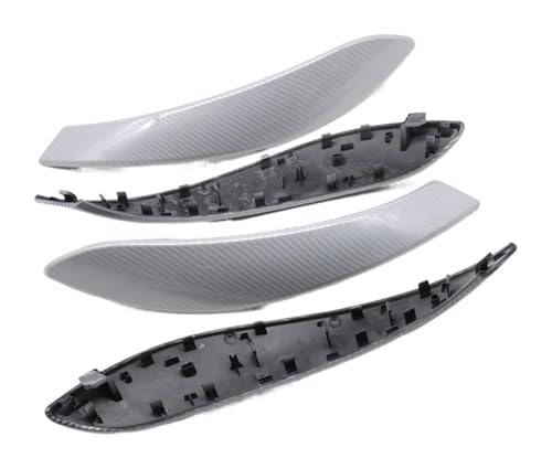 Garniture de poignée BMW F30 F32 F33 style carbone argent premium