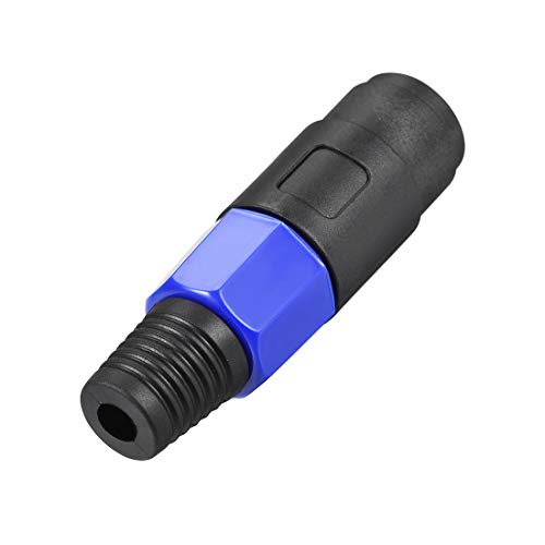 uxcell Adaptador Conector SpeakOns Hembra 4 polos 5 pzas miniatura 3