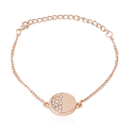 See full amazon price history chart for Estele Rose Gold Plated Adjustable Fancy Designer Bracelet Personalized Wrist Link for Girls & Womens Estele Rose Gold Plated Adjustable Fancy Designer Bracelet Personalized Wrist Link for Girls & Womens (B0C7MZD3D5) Amazon Price History, Amazon Price Tracker