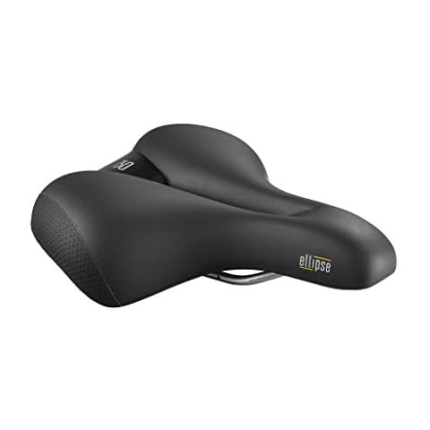 Selle Royal Ellipse Relaxed Bike Seat - Unisex - Black Cover