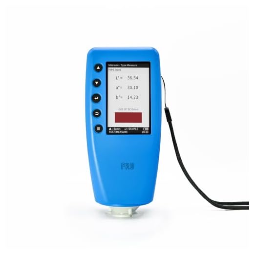 Handheld Colorimeter WR10QC Digital Color Difference Meter Portable Precise Color Analyzer Tester with 4mm Aperture for Industrial Color Measurement