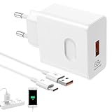 【Chargeur Usb c Rapide】Ce chargeur Honor 66W offre une protection contre la surchauffe grâce à sa puce intégrée qui ajuste automatiquement la puissance de sortie. L’enveloppe extérieure est fabriquée avec un matériau résistant au feu, et la conception intérieure optimise la dissipation thermique pour garantir une sécurité accrue et une fiabilité maximale.