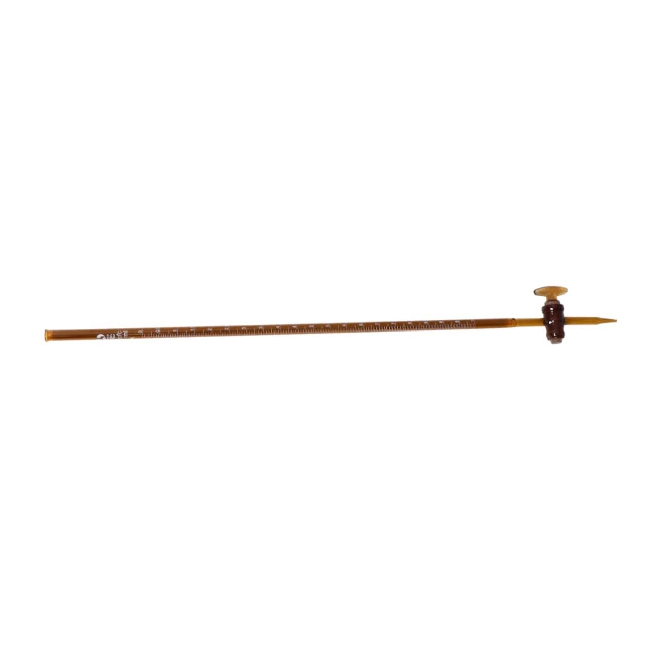 Mikrobureta, Biureta laboratoryjna brązowa przezroczysta 10ml-50ml(Brown,10ml)