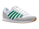 Cierre de encaje K-Swiss Granada, Zapatillas Hombre, Gum Blanco, Verde y Gris, 44 EU