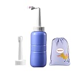 Peri Bottle for Postpartum Care Essentials Perineal Spray Squirt Upside Down Bottle Feminine Postpartum Care,Clean, Perineal Recovery New Mom &Baby 2 Detachable Nozzles Portable Personal Hygiene Bidet Kit