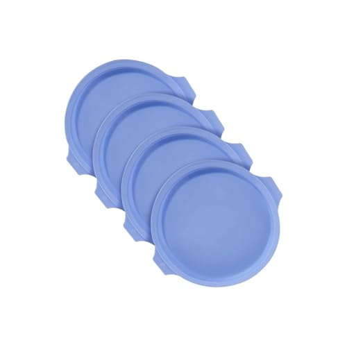 Minnhua 4 moldes para tarta de arcoíris molde de silicona para pasteles de 20 cm moldes para tartas de silicona molde redondo silicona para cumpleaños, aniversarios o bodas, no BPA