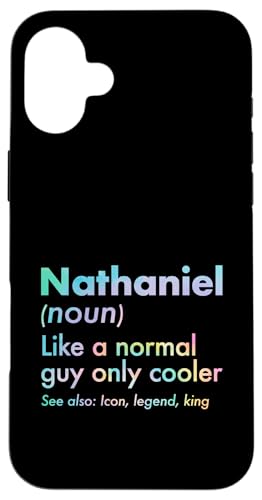 Nathaniel Like A Normal Guy Only Cooler ���W�F���h�L���O�t�@�[�X�g �X�}�z�P�[�X iPhone 16 Plus �p