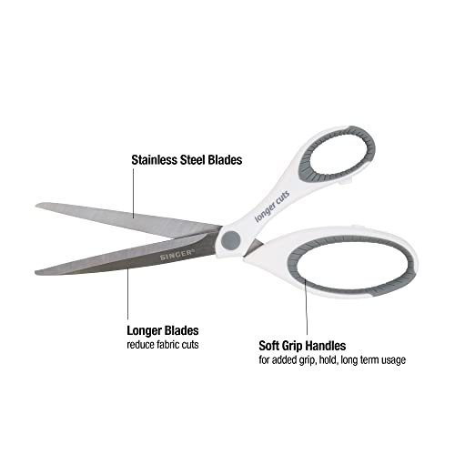SINGER Fabric Scissors, 9.5" Dressmaker Shears with Comfort Grip Handles by SINGER - Image 8
