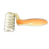 Tupperware CombiPlus Teigfix orange gelb Teigroller Nudelholz Backhelfer Gitter Muster Backen