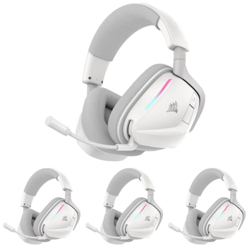 Image of Corsair Void v2 Wireless Bluetooth PC PS5 Switch Gaming Headset - White (Pack of 4)