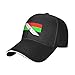 Flag of Egbe OMO Yoruba Baseball Cap Sandwich Brim Hats for Men Women Adjustable Caps Black