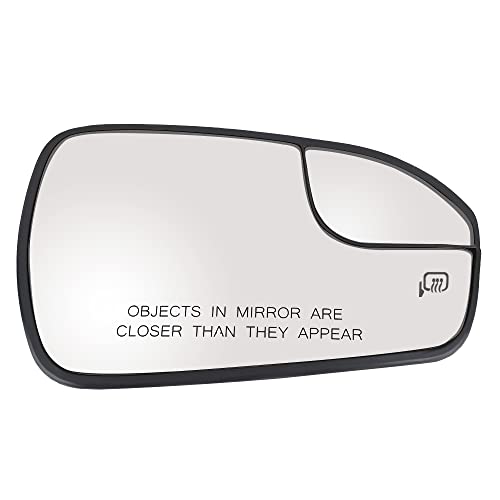 Passenger Side Mirror Replacement for 2013-2020 Ford Fusion, Right Side View Heated Convex Mirror with Blind Spot Rear Holder, Replace DS7Z17K707B