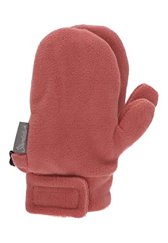 Sterntaler Unisex Ocs Beanie Melange Mit Bindebändern Handschuh, Perlrosa, 3 EU