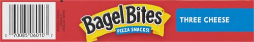 Bagel Bites Three Cheese Mini Pizza Bagel Frozen Snacks thumb #14