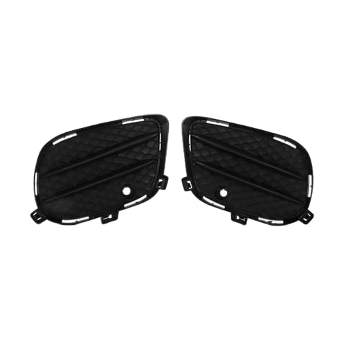 Compatible For GLE W166 AMG 2015-2019,Fog Lamp Guard Front Fog Light Grille Fashionable ABS Car Parts