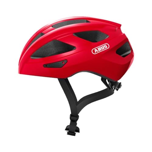 Capacete de Ciclismo Abus Macator Vermelho - M