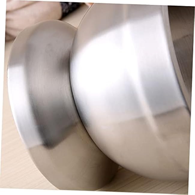 MAGICLULU Stainless Steel Garlic Pugging Pot Mortar and Pestle Set Small Kitchen Tool for Spice Grinding Easy to Clean and Ergonomic Design for Home Cooks and Chefs