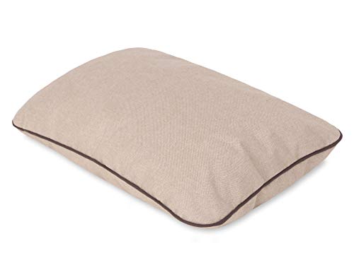 HOBBYGARDEN Balancín para banco de Hollywood, columpio, cojín de jardín, columpio, cojín para banco, cojín de tumbona, 52 x 13 cm, color beige