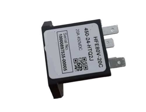 Relais HFE80V-20 450VDC 20A pour circuits haute tension industriels