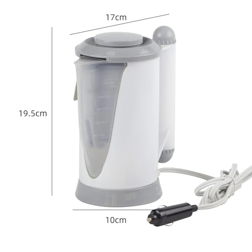 Hervidor eléctrico portátil 550ml metal y PP miniatura 2