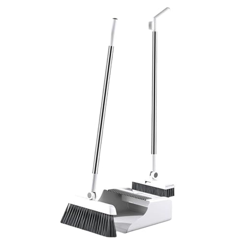 Juego De Recogedor Y Escoba - Gadgets De Herramientas Para Plumero De Barrido, Juego De Limpieza, Escoba Y Recogedor De 3 Piezas Para El Hogar | Para Casa, Cocina, Apartamento, Interior, Suelo Exterio