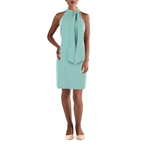 Vince Camuto Women's Halter Bow Neck Dress