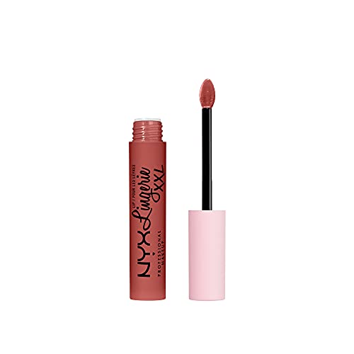 2. Bild von NYX Professional Makeup Lip Lingerie XXL, Flüssiger Lippenstift für langen Halt, Vegane Formel, Warm Up