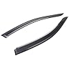 Window Visors Dark compatible with Seat Leon 5F 5 doors & ST 2012-2020
