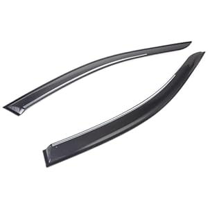 Window Visors Dark compatible with Seat Leon 5F 5 doors & ST 2012-2020