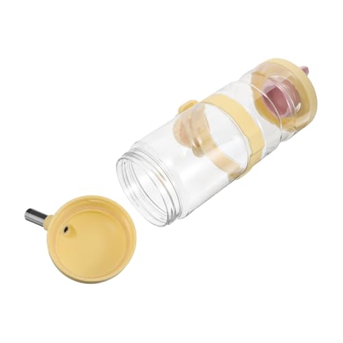 COLLBATH Hanging Water Dispenser for Dogs Cats 950ml Capacity No Leak Pet Water Bottle for Cage Easy to Clean Install