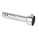 Schalldämpfer, Universal-Motorradauspuff aus Metall, DB-Killer-Schalldämpfer, Schallwandeinsatz, Silber, Abnehmbarer Schalldämpfer (42 mm)