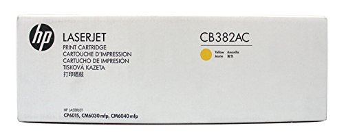 Toner HP CB382AC Jaune pour vos impressions de rapports quotidiens