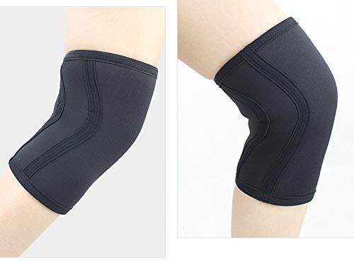 Knee Pads 1 Pair Squat Knee Sleeves Pad Support High Performance 7mm Neoprene Best Knee Protector For Weightlifting