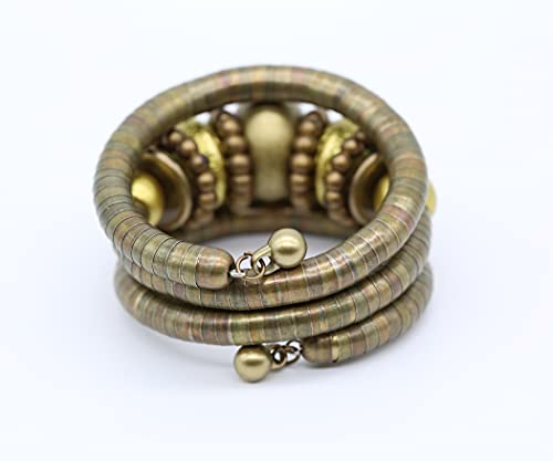 HENGYID African Handmade Tribal Beaded Ethnic Rope Bracelet, Ideal for Everyday Wear & Special Occasions3