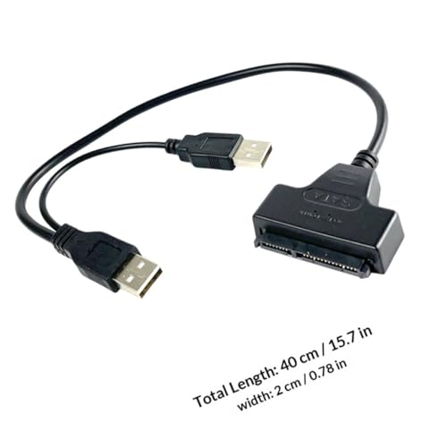 Cable adaptador USB a Serial para disco duro 2.5 pulg miniatura 2