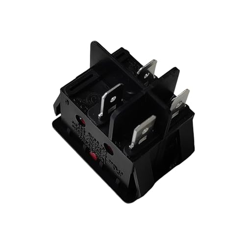 Interruptor basculante RF-1004 de alta resistencia y 4 pines para paneles de control robustos 6