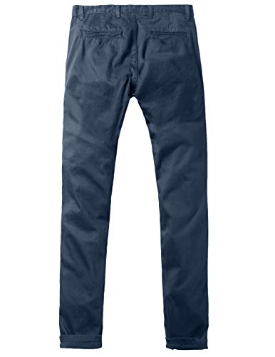 Image of Match Mens Regular-Fit Casual Flat Front Chino Pants