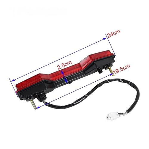 Feu arrière LED Suzuki LTR450 optique 12V moto quad VTT - 6