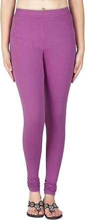 Lovely India Fashion Cotton Churidar Rubby Womens & Girls Leggings-image-20