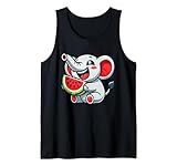 Sweet Fun Elephant Watermelon Summer Fruit Joy