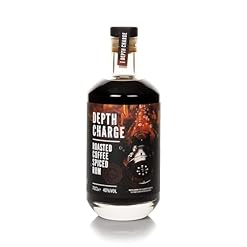 Depth Charge Roasted Coffee Spiced Rum, 70cl - 40% ABV Spiced Rum with Roasted Coffee for the Ultimate Rum Cocktails - Flavoured Rum Blended and Bottled in the UK – Depth Charge